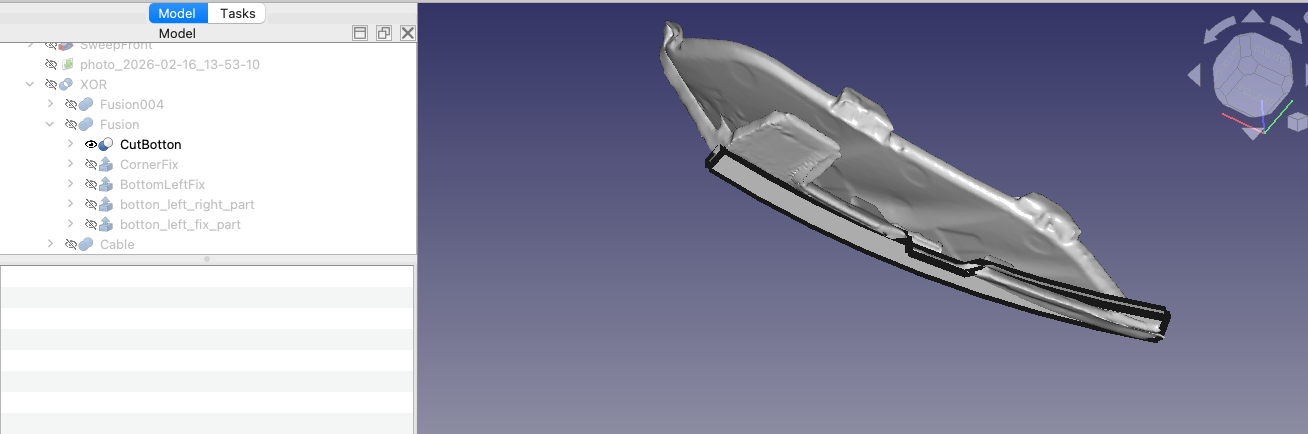 модель низа без выреза
